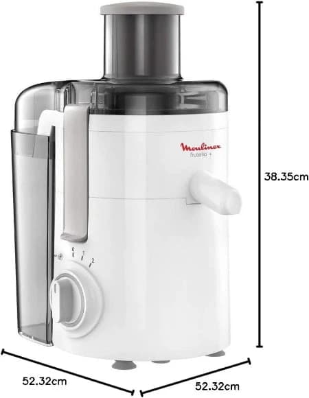 Moulinex Frutella Juicer, 350W, White