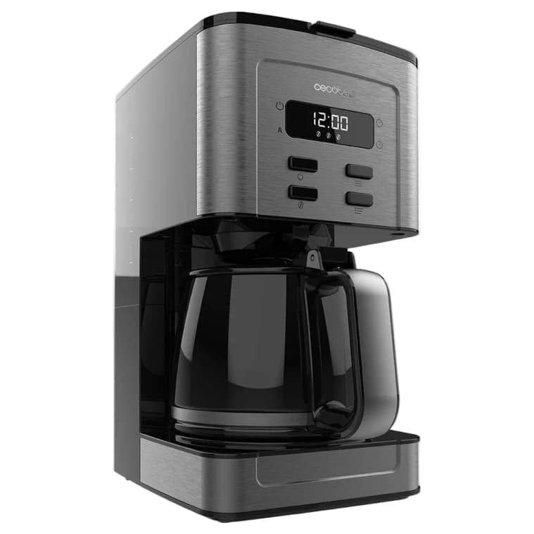 Cecotec Digital Drip American Coffee Machine, 1.3L, 800W, Black