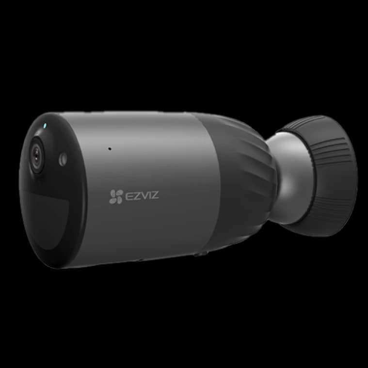 طقم كاميرا المراقبة اللاسلكية الذكية EZVIZ CS-BC1C-A0-2C4WPBDL بدقة 4 ميجابكسل مع لوح شمسي