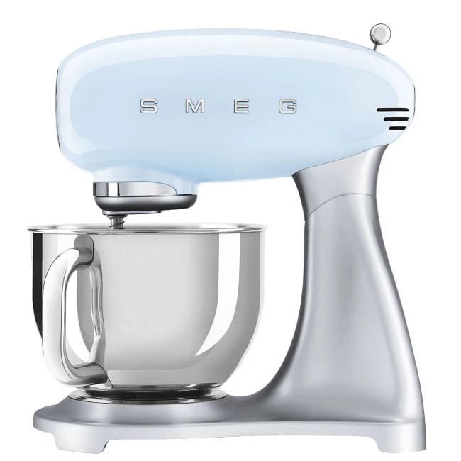 Smeg Stand Mixer Style Aesthetic, 4.5L, 800W, Pastel Blue