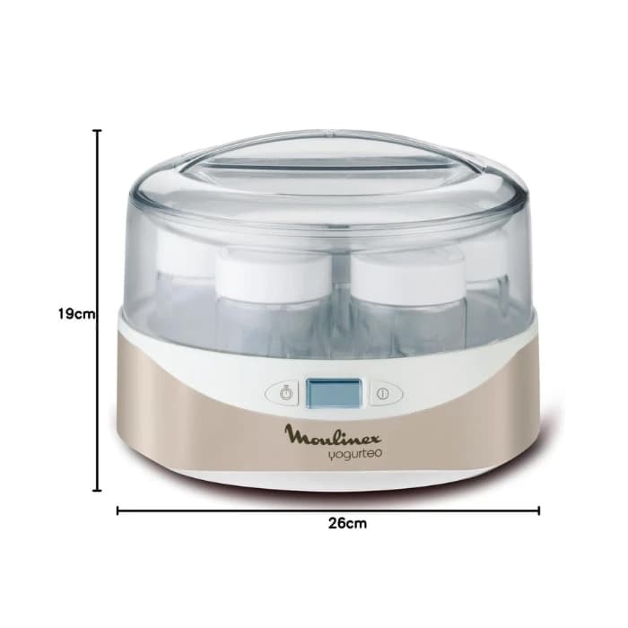 Moulinex Yogurt Maker, 6-Cup, 13 Watts, White