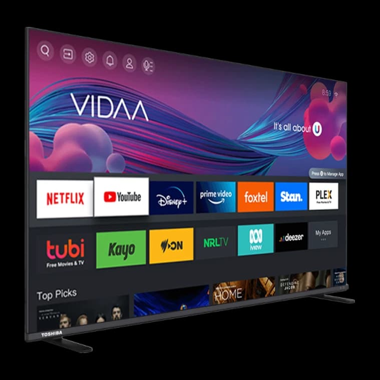 Toshiba 75-inch VIDAA 4K TV (75C350NW)