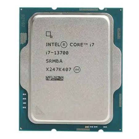 Intel Core i7-13700 13th Gen Processor, 16-Core, Up to 5.2 GHz, LGA1700, Tray