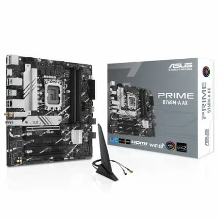 ASUS PRIME B760M-A AX LGA 1700 Micro-ATX Motherboard