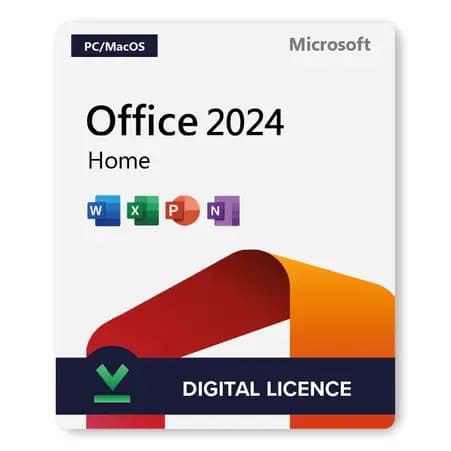 مفتاح رقمي لبرنامج Microsoft Office 2024 Home لأجهزة PC/Mac