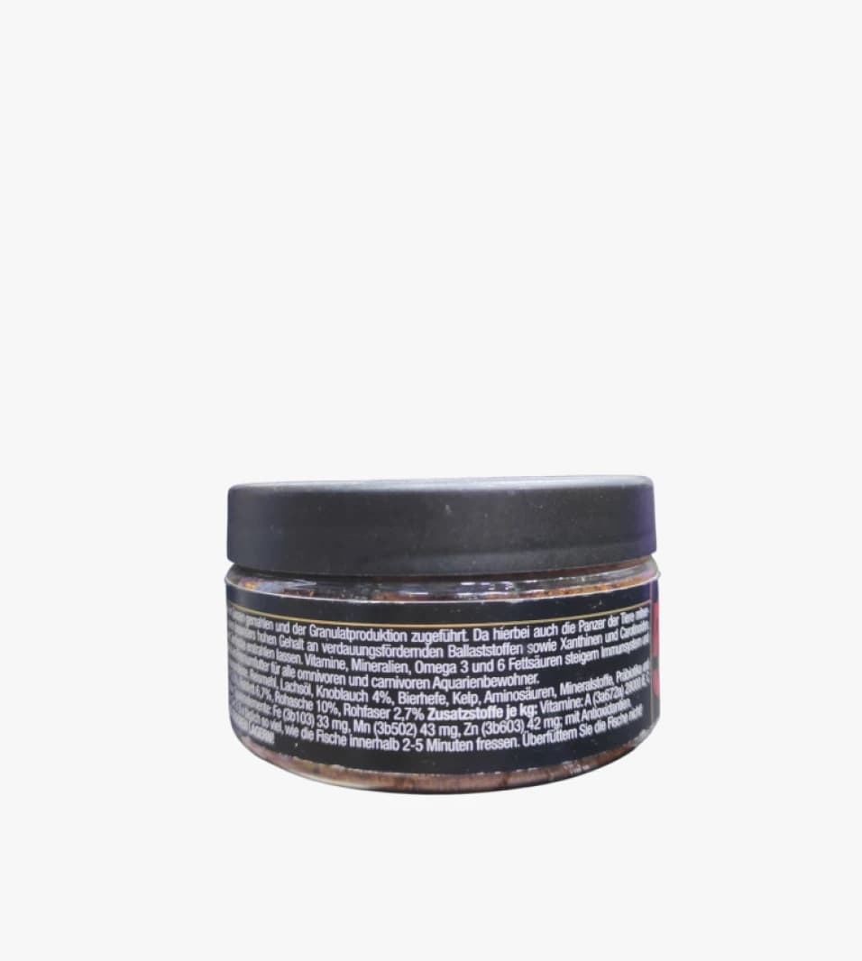 Discusfood Freshwater Crab Fish Food Soft Granulate, Protein-Rich Nutritious Formula for Aquatics