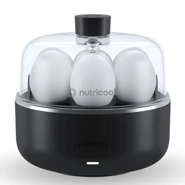 NutriCook Digital Egg Boiler Black EC207ME-K