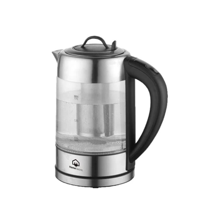 Home Electric 1.7L Glass Digital Kettle