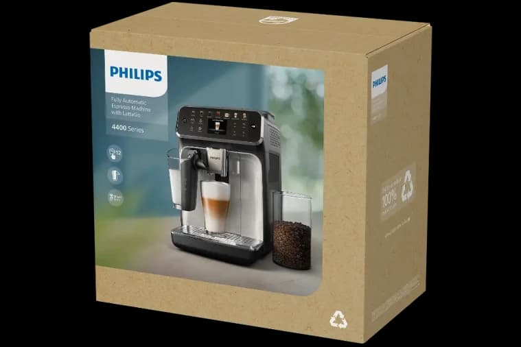 Philips Series 4400 Fully Automatic Espresso Machine - 12 Beverages