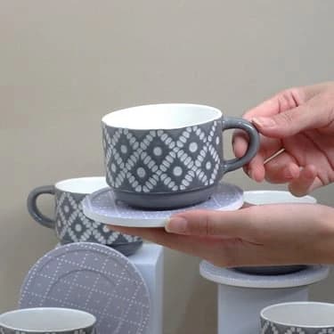 Tea and Milk Cup Set