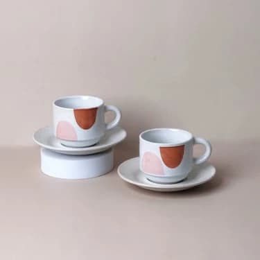 Couples Coffee Cups Set