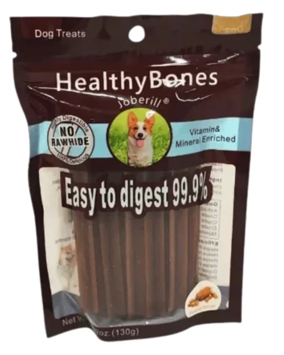 Healthy Peanut Butter Bone Sticks, 130g