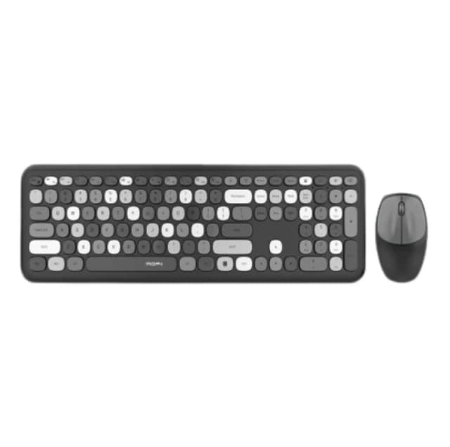 KM-666 Wireless Keyboard and Mouse Combo 2.4G (Multi-color)