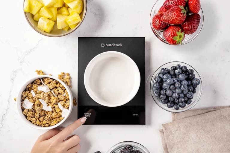 Nutricook Digital Food Scale, Black