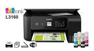 EPSON Ecotank L3160 WiFi Print, Scan And Copy Functions