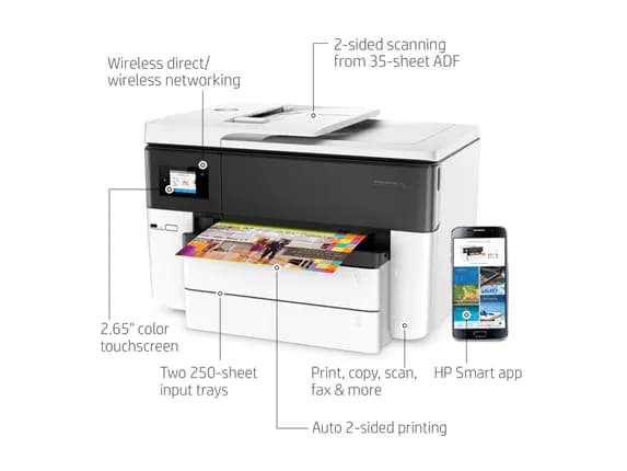 HP OfficeJet Pro 7740 Wide Format All-in-One Printer