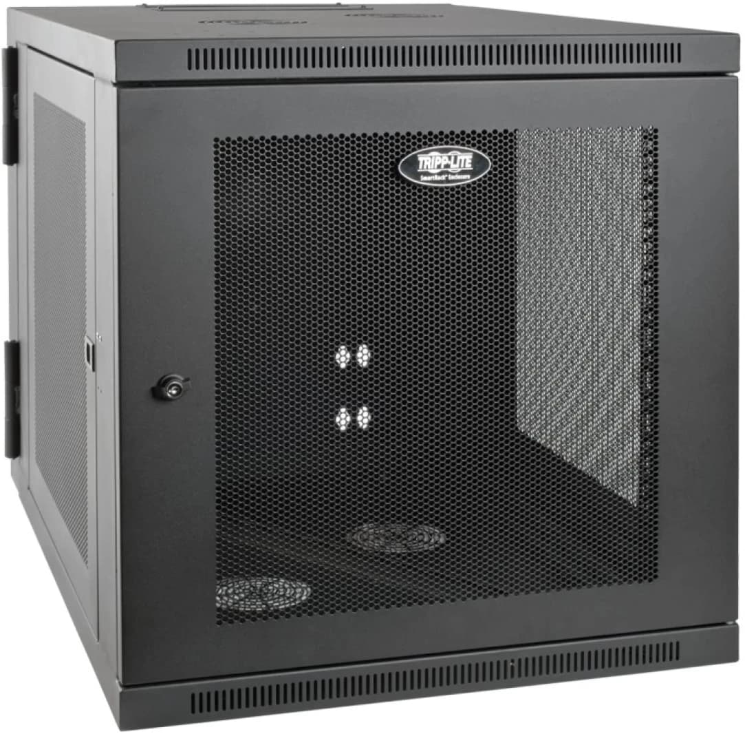 خزانة Smart Rack من Tripp Lite بحجم 12U، قسم مزدوج للتثبيت على الحائط