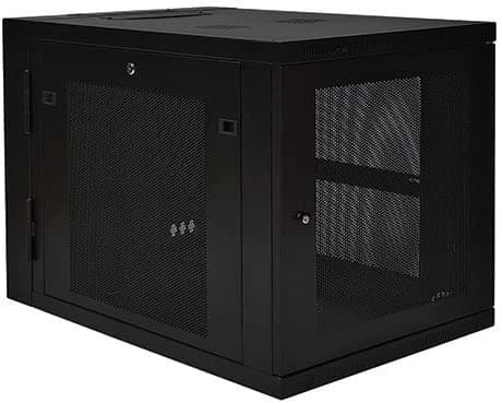 خزانة Smart Rack من Tripp Lite بحجم 12U، قسم مزدوج للتثبيت على الحائط