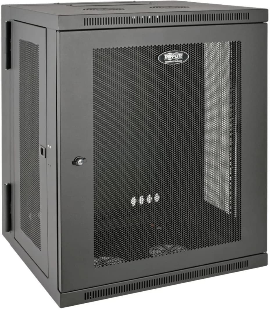 خزانة حائطية مزدوجة القسم SmartRack من Tripp Lite بحجم 15U