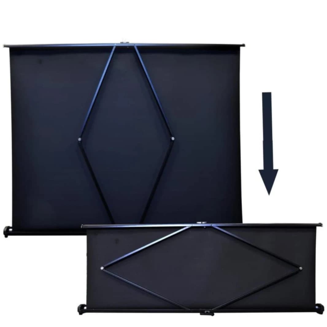 Manual Portable Projector Screen (1m x 75cm)