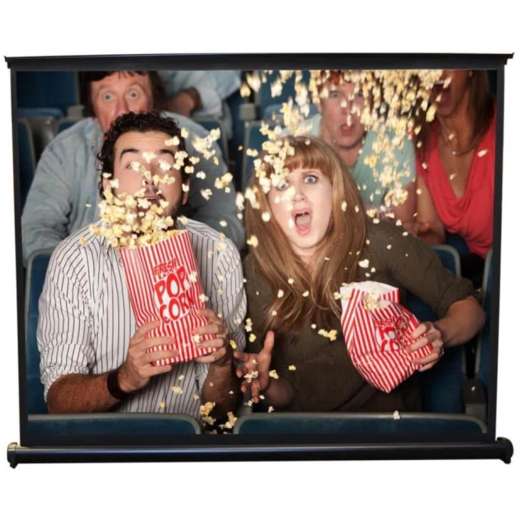 Manual Portable Projector Screen (1m x 75cm)