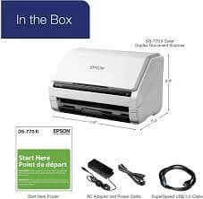 Epson DS-770 II Color Duplex Document Scanner