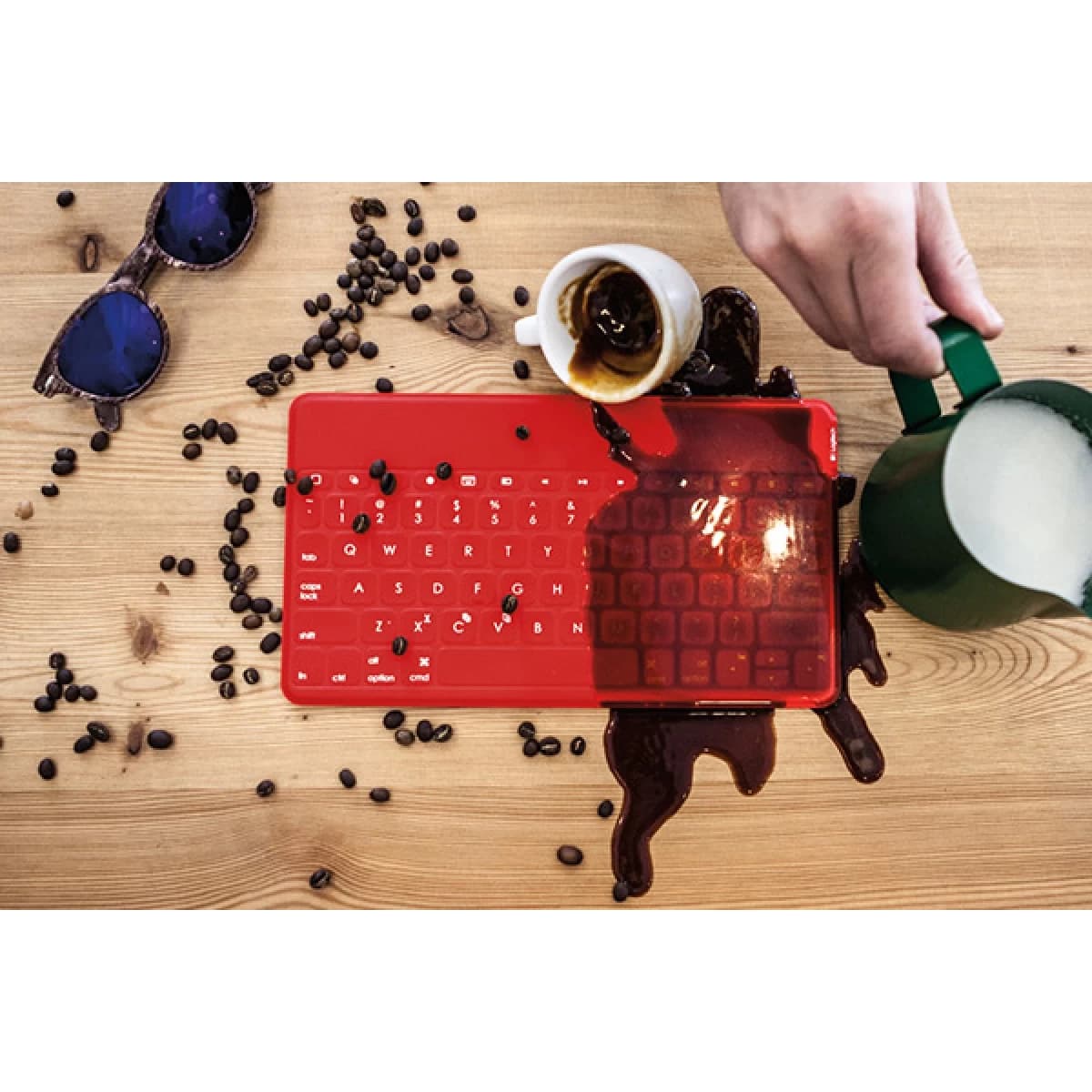 Logitech Keys-To-Go Wireless Bluetooth Standing Keyboard