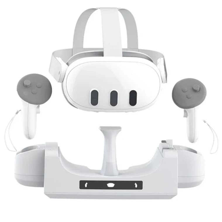Charging Station and Display Stand for VR Headset & Controllers