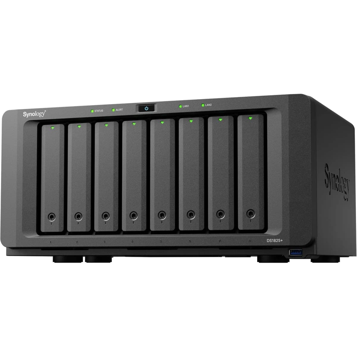 Synology DiskStation DS1825+ 8-Bay Diskless NAS w/ AMD Ryzen V1500B 4-Core CPU & 8GB DDR4 ECC RAM