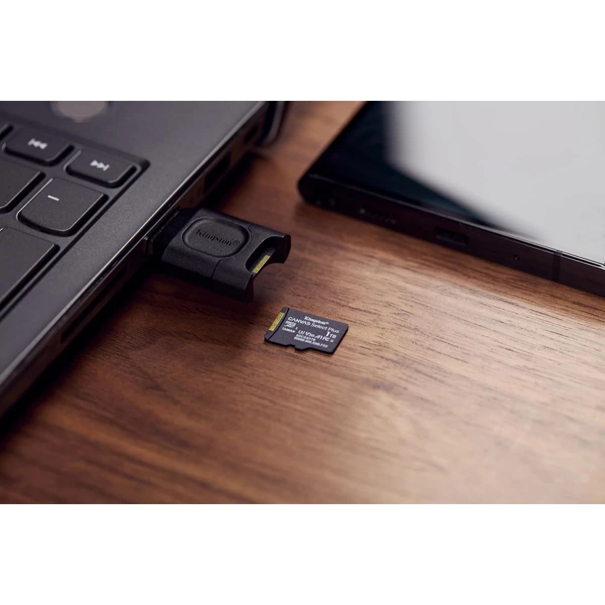 Kingston SDCS3/256GB Canvas Select Plus microSDXC Card Up to 150MB/s A1 Class 10 UHS-I with Adapter