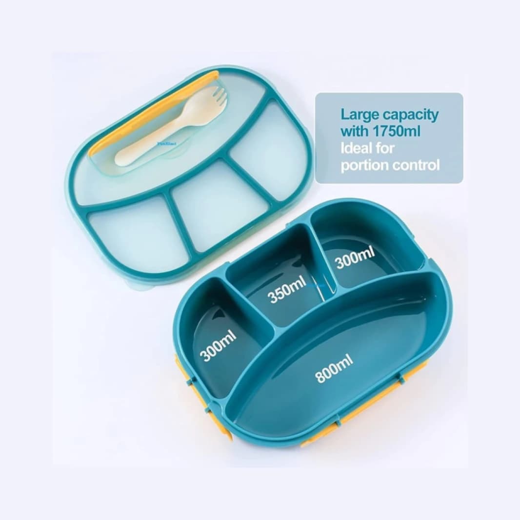 Robins 4-Section Lunch Box