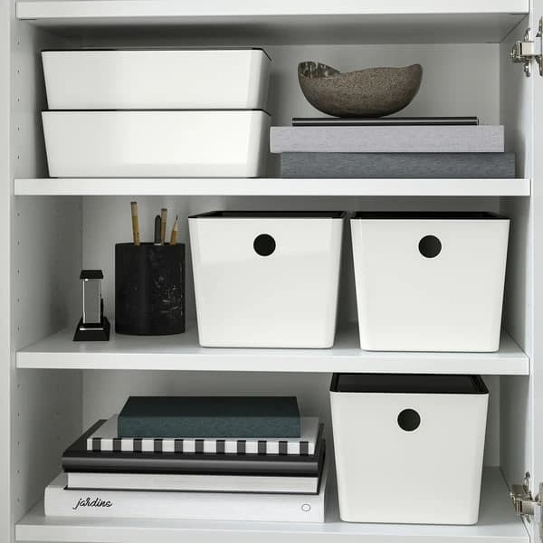 Box, white, 18x26x15 cm