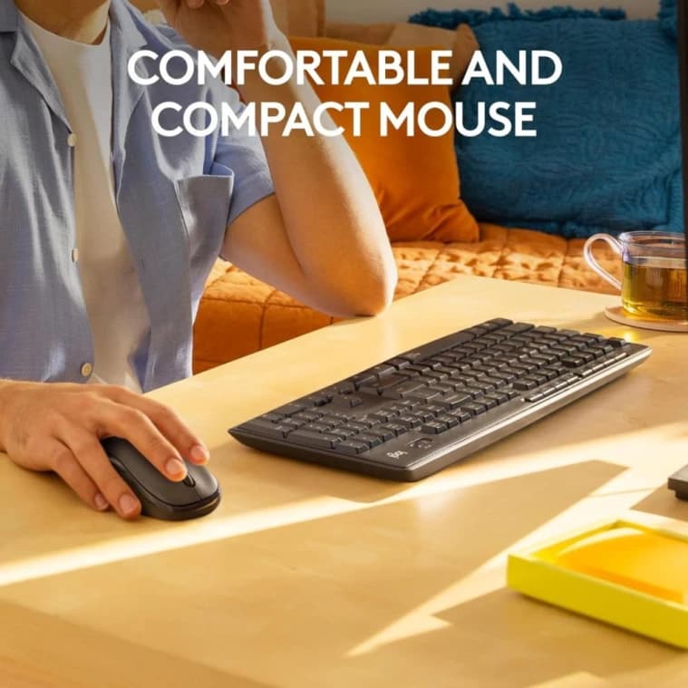 Logitech MK295 Silent Wireless Keyboard and Mouse