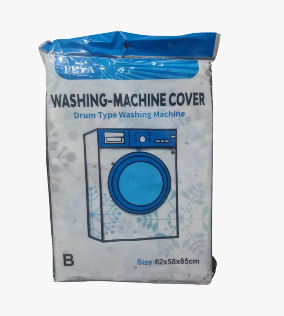 PEVA Washing Machine Cover, Drum Type, Stylish Design for Front-Load Washing Machine in All Homes