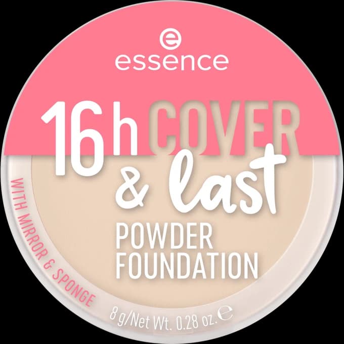 16h Cover & Last Powder Foundation - Waterproof & Matte