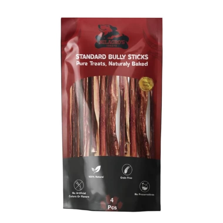 Milagros Standard Bully Stick 4pcs