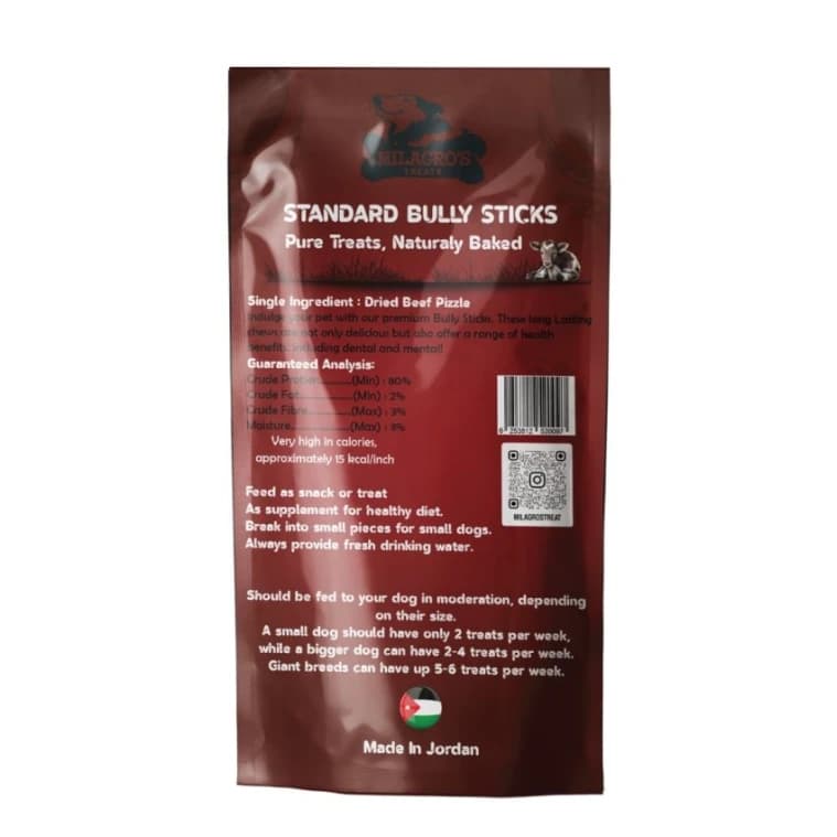 Milagros Standard Bully Stick 4pcs