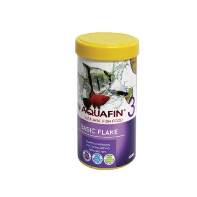 AQUAFIN Basic Flake Fish Food 50 ml
