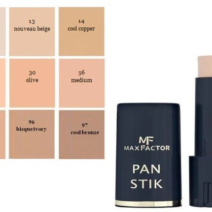 Max Factor Pan Stick Foundation Shades
