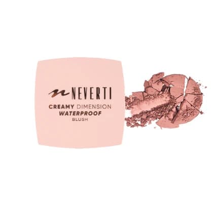 Neverti Creamy Dimension Waterproof Blush Shades