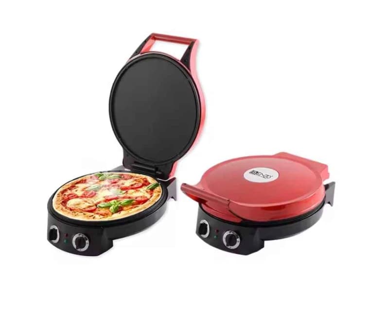 Enzo Italy Electric Pizza Maker Multi-Purpose Non-Stick Baking Tray