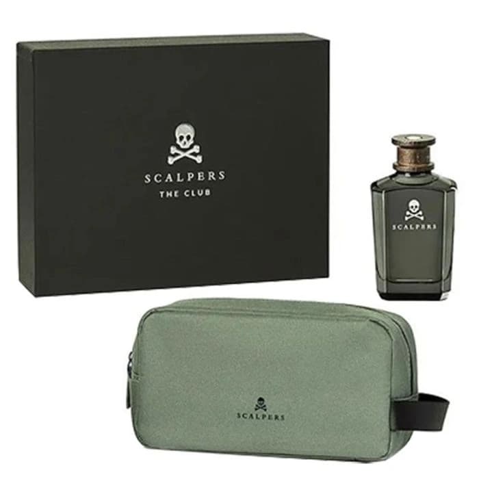Scalpers The Club Leather EDP 125ML & Vanity Case Gift Set For Men