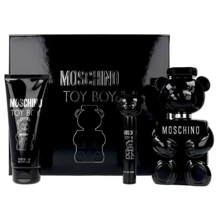 Moschino Toy Boy EDP 100Ml + EDP 10Ml + Body Gel 100Ml Gift Set For Men