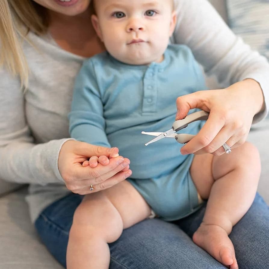 Safe Squeeze Nail Scissors