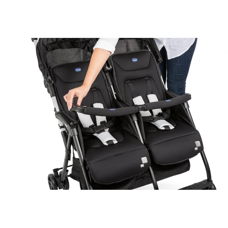 Chicco Echo Twin Stroller - Garnet