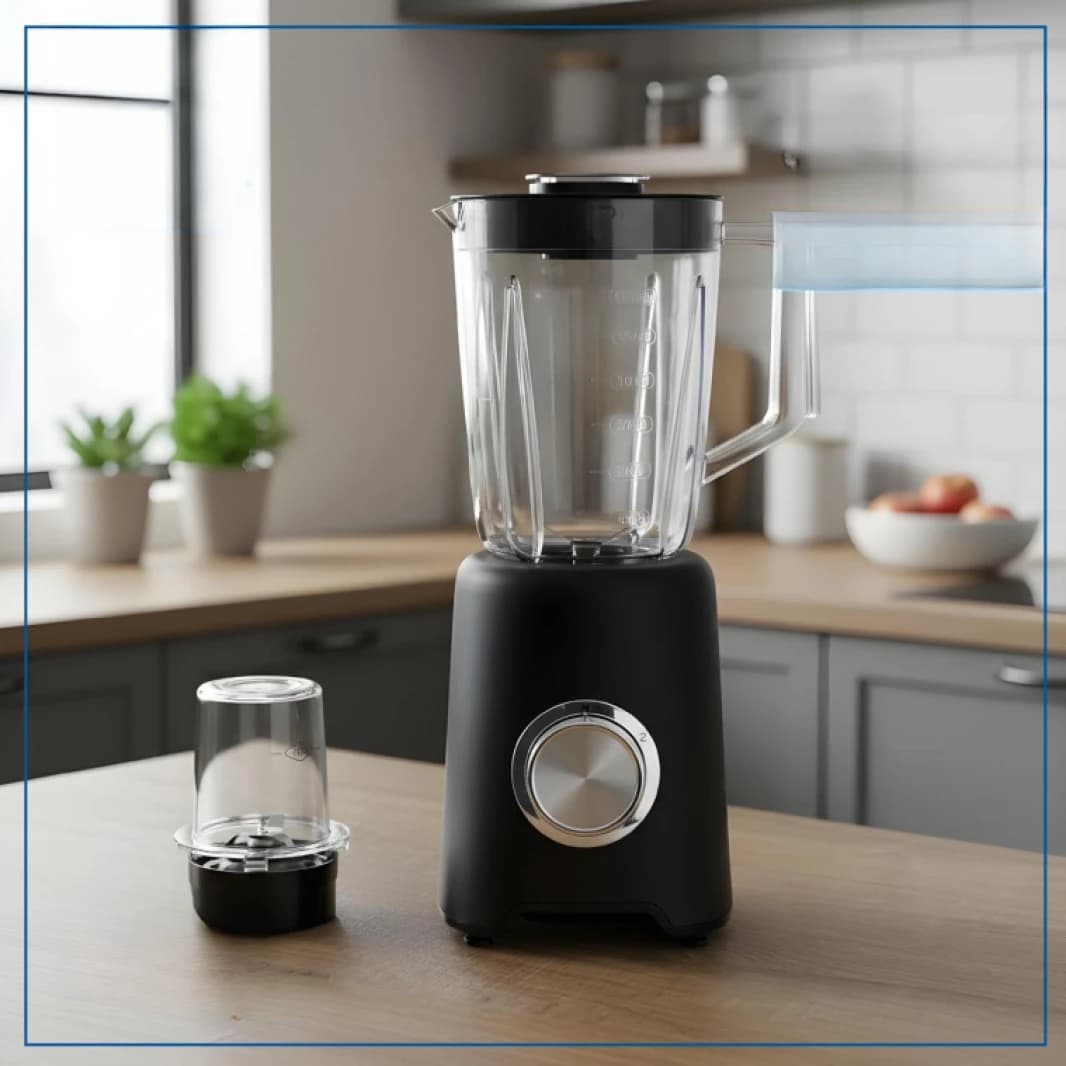 Julia mixer with grinder