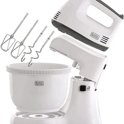 Black & Decker 300 Watt Multifunction 5-Speed Stand Mixer with Blender M700-B5