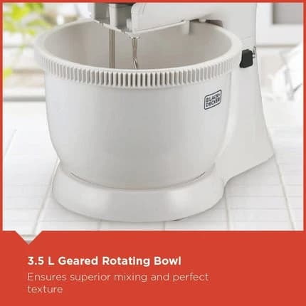 Black & Decker 300 Watt Multifunction 5-Speed Stand Mixer with Blender M700-B5