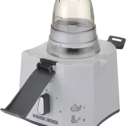 4-in-1 Food Processor Juicer, Blender, Chopper, and Grinder 400W JBGM600-B5