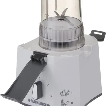 4-in-1 Food Processor Juicer, Blender, Chopper, and Grinder 400W JBGM600-B5